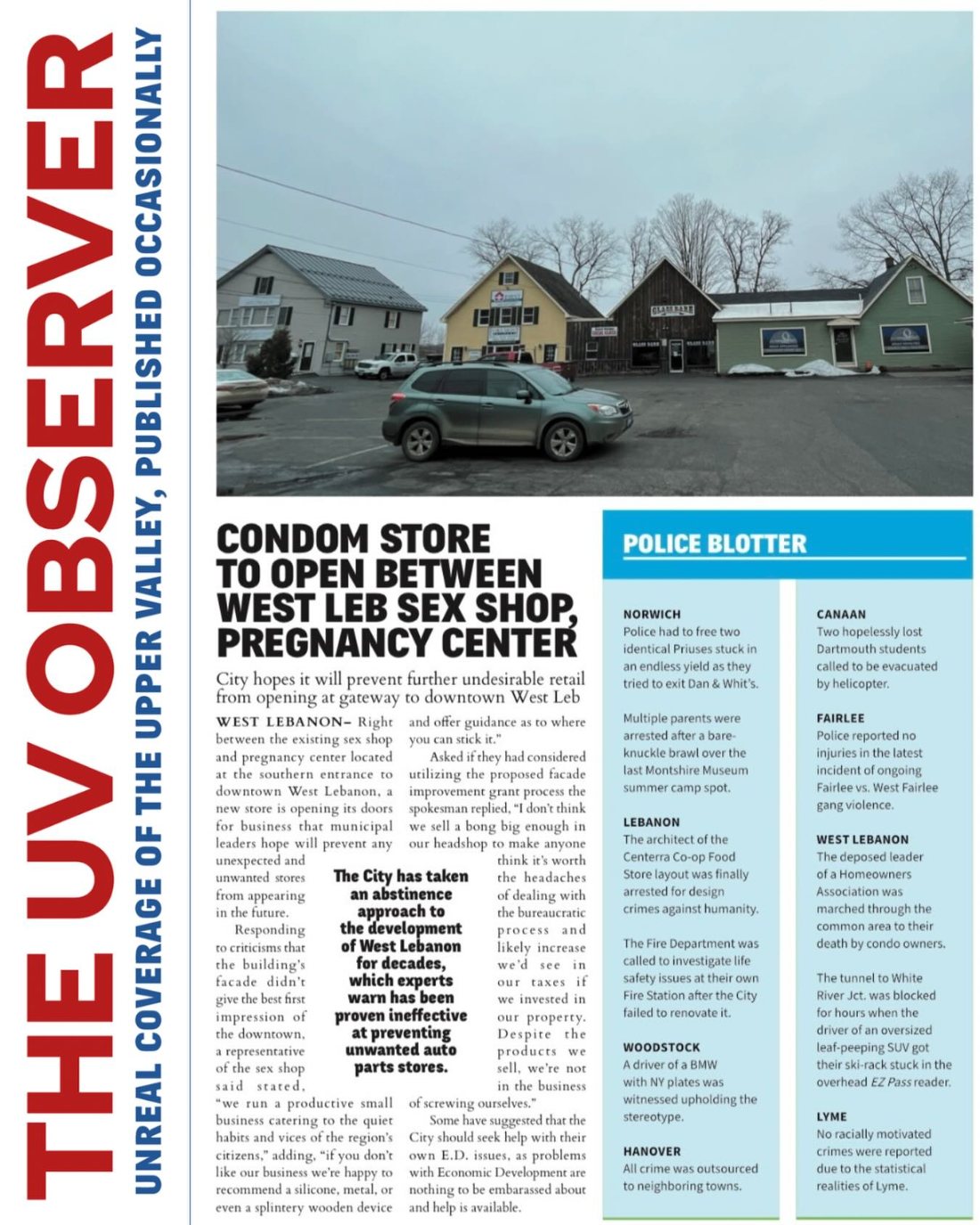 Condom Store To Open Between West Leb Sex Shop, Pregnancy Center